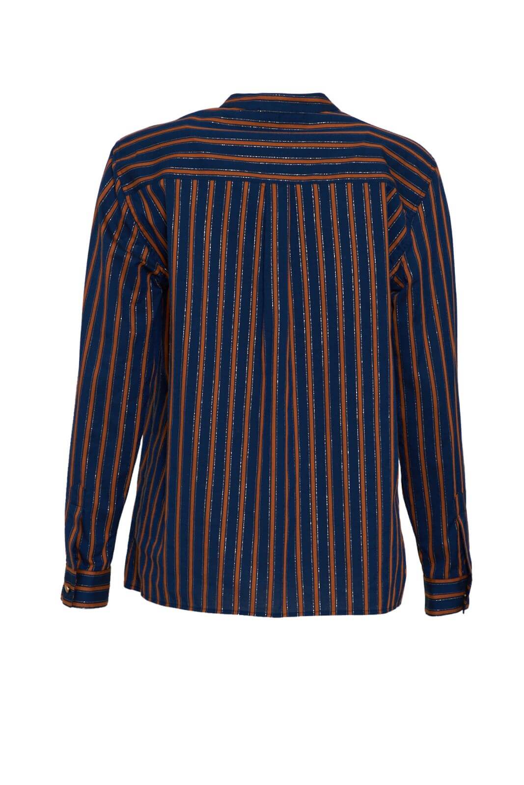 Camicia da donna Niù rigata con lurex retro