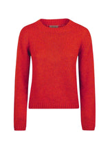 Maglione Niu da donna a costine fronte