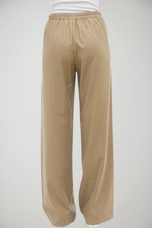 Pantaloni da donna Niu slip on con vita elastica