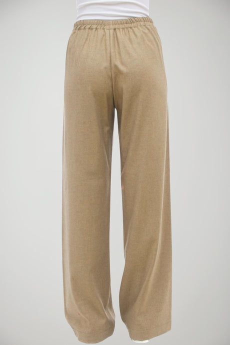Pantaloni da donna Niu slip on con vita elastica