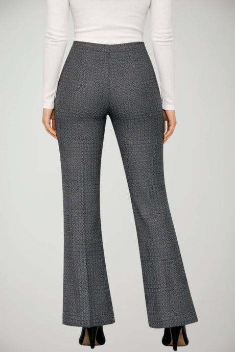 Pantalone da donna Niù con pattern all over e vita elastica