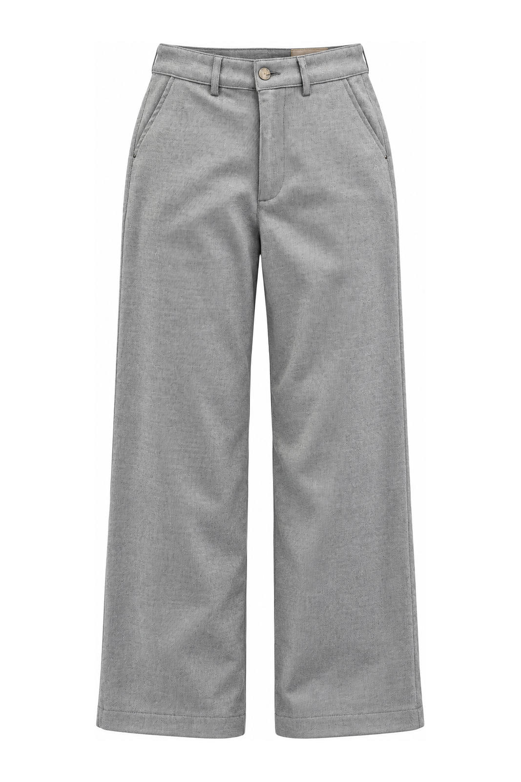 Noir n Bleu Pantaloni Donna chino in flanella