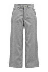 Noir n Bleu Pantaloni Donna chino in flanella