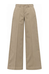 Noir n Bleu Pantaloni Donna Chino Vita Alta