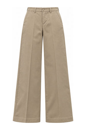 Noir n Bleu Pantaloni Donna Chino Vita Alta