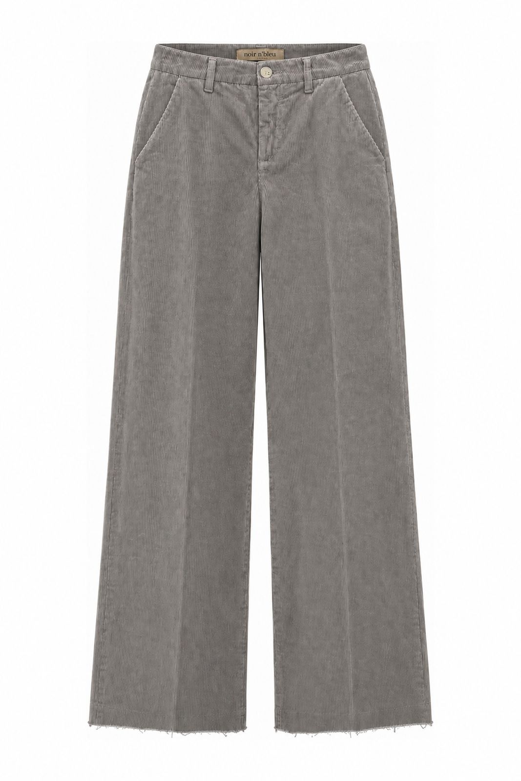 Noir n Bleu Pantaloni Donna in velluto a coste
