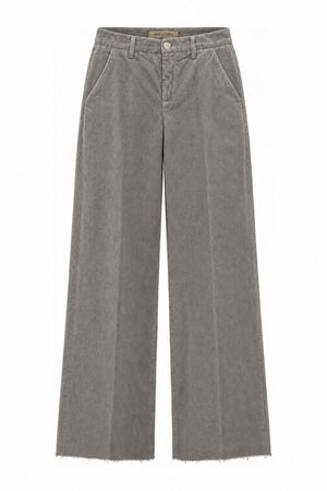 Noir n Bleu Pantaloni Donna in velluto a coste