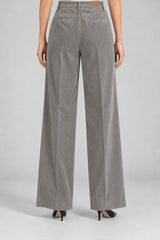 Noir n Bleu Pantaloni Donna in velluto a coste