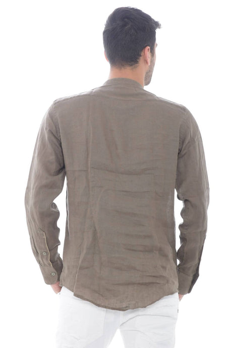 Outfit camicia uomo coreana in lino