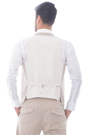 Outfit gilet uomo tinta unita