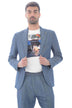 Conjunto de chaqueta vaquera para hombre.