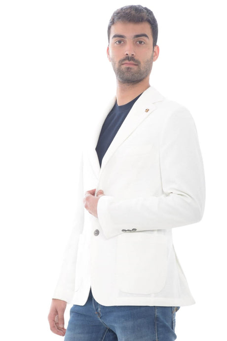 Conjunto de chaqueta de hombre microprocesada
