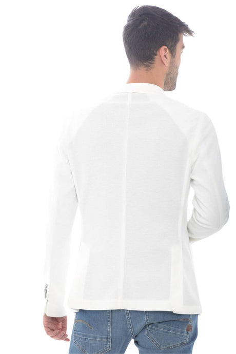 Conjunto de chaqueta de hombre microprocesada