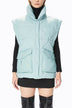 OOF Wear Chaqueta sin mangas de mujer con acolchado