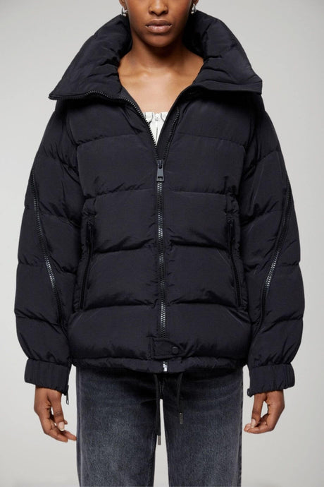 OOF Wear women's down jacket with open sleeves