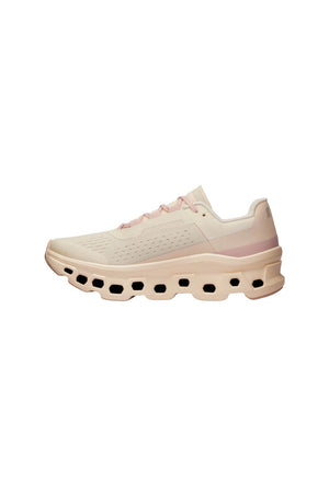 ON sneakers donna CLOUDMONSTER Moon Fawn beige e rosa