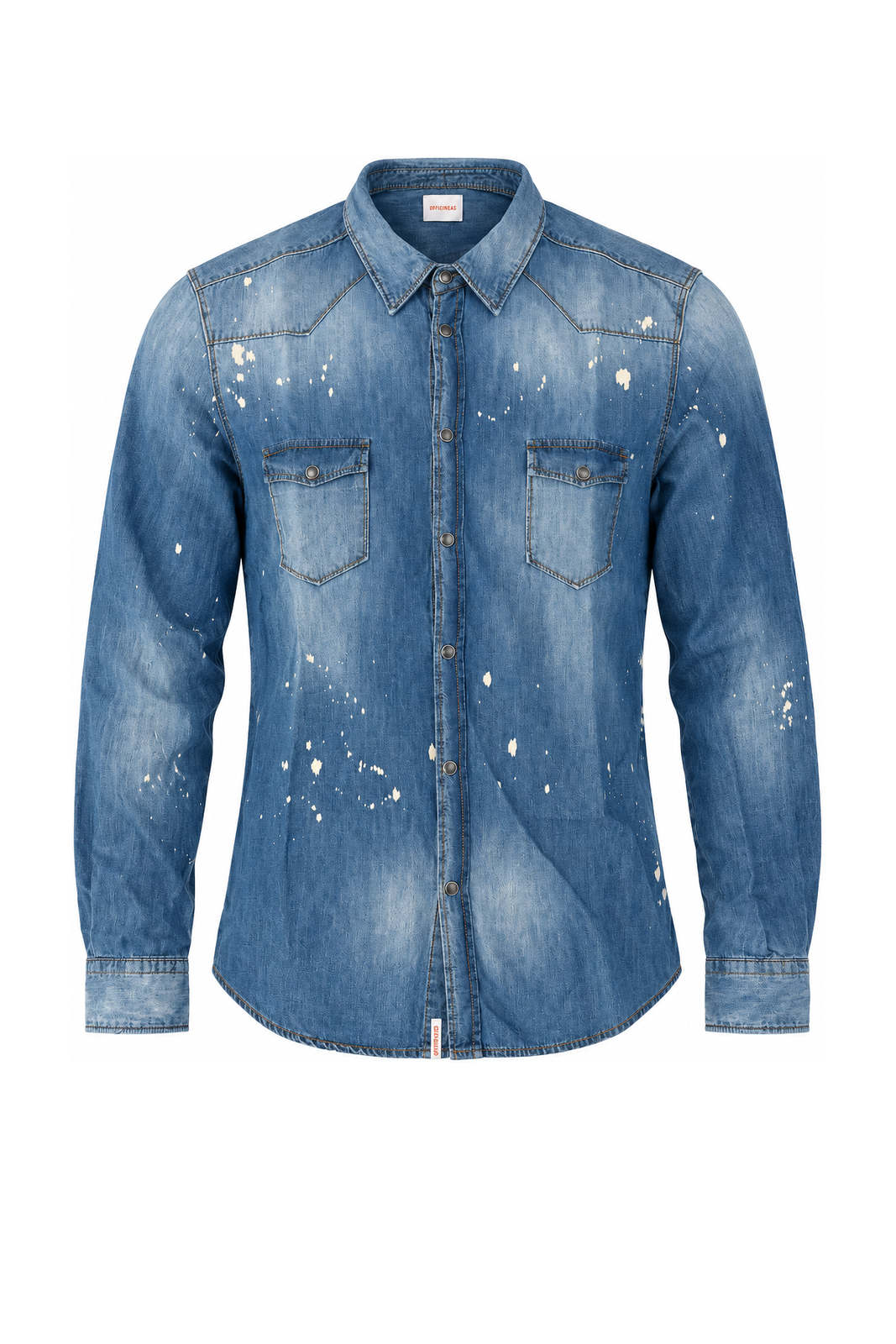Officina 36 Overshirt Uomo Robin in denim