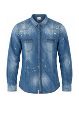Officina 36 Overshirt Uomo Robin in denim