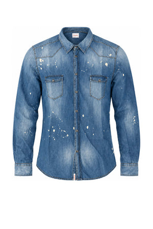 Officina 36 Overshirt Uomo Robin in denim