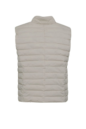 On the Bund Smanicato trapuntato con imbottitura Sorona e collo alto