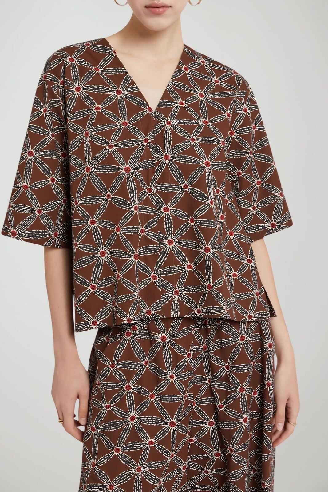 Ottod’Ame T-shirt Donna con Fantasie Floreali