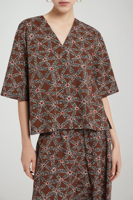 Ottod’Ame T-shirt Donna con Fantasie Floreali