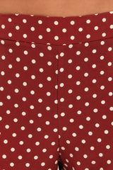 Kontatto Pantaloni Donna Chino a pois