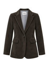 Ottod’Ame Blazer Donna monopetto in velluto  a coste