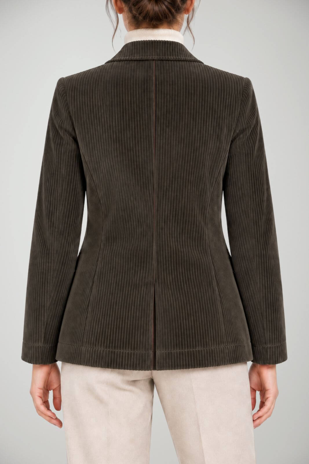 Ottod’Ame Blazer Donna monopetto in velluto  a coste