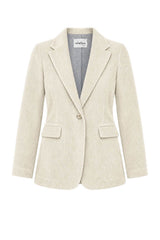 Ottod’Ame Blazer Donna monopetto in velluto  a coste