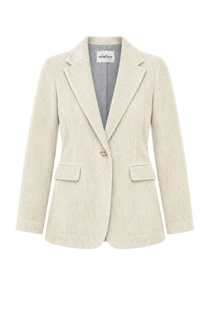 Ottod’Ame Blazer Donna monopetto in velluto  a coste