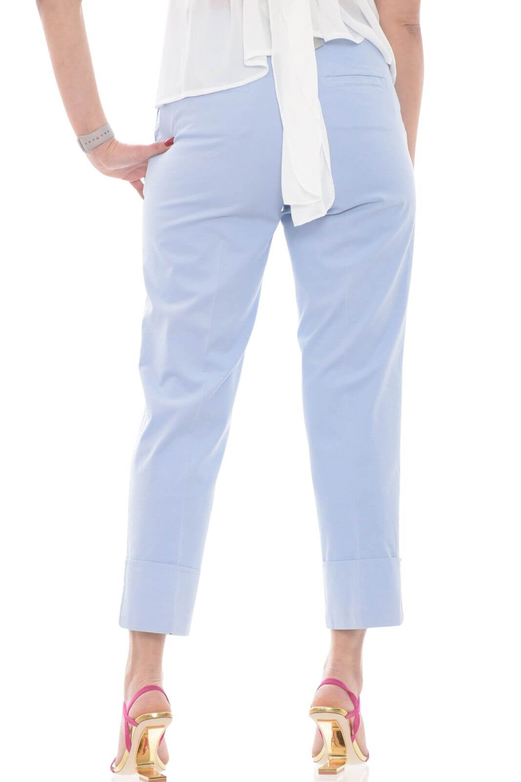 Pantalón cropped mujer peserico