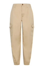 Pantalones cargo con cinturón elástico para mujer Sun68