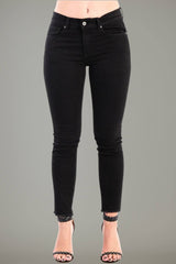 Dixie monochrome slim fit women's trousers