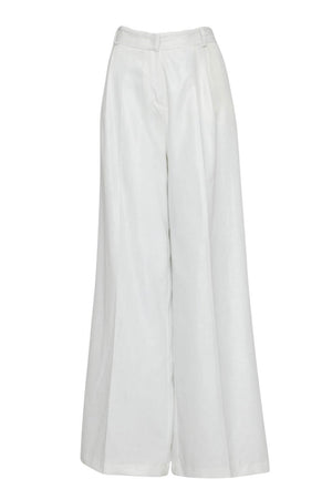 Pantalones Palazzo Imperial para Mujer con Pliegues