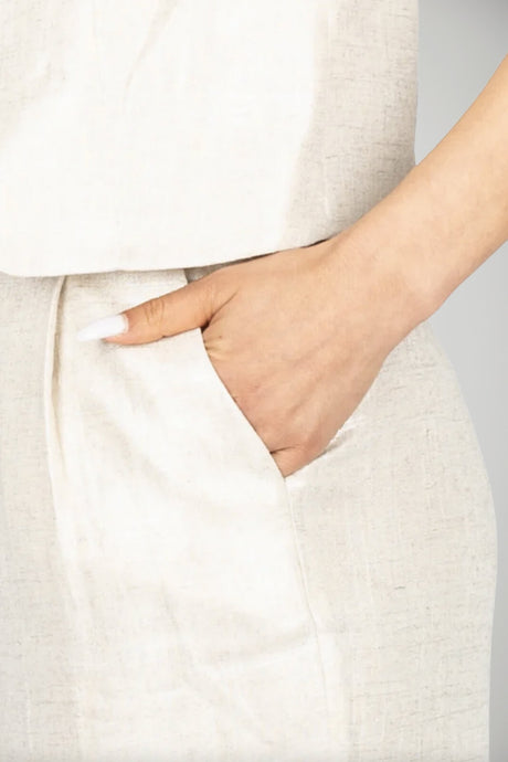 Imperial Women's Palazzo Pants with Pleats