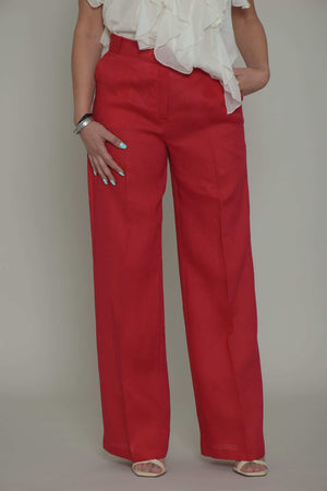 Imperial pantaloni donna in lino