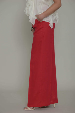 Imperial pantaloni donna in lino
