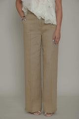 Imperial pantaloni donna in lino
