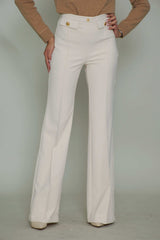 Elisabetta Franchi pantaloni donna bootcut