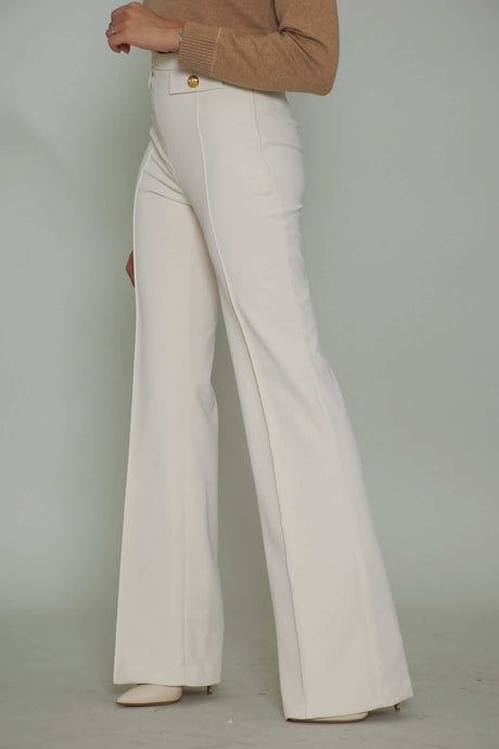 Elisabetta Franchi women's bootcut trousers
