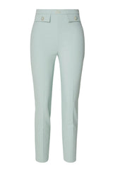 Elisabetta Franchi Women's Crepe Trousers with Faux Flaps