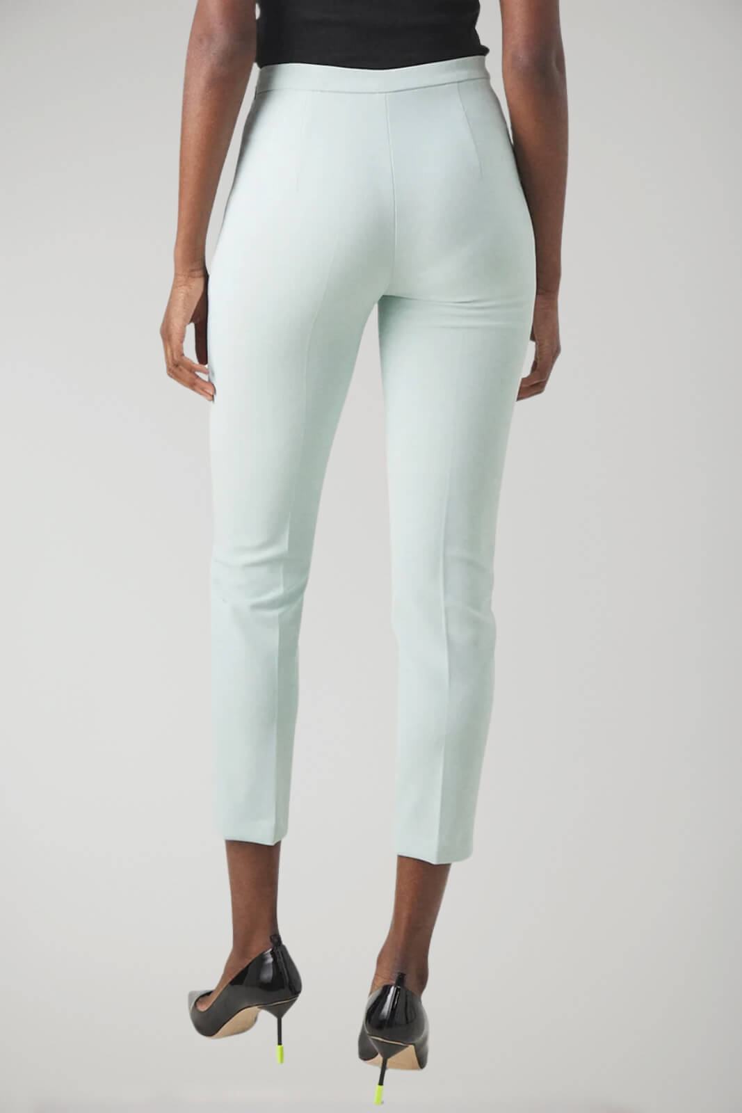 Elisabetta Franchi Women's Crepe Trousers with Faux Flaps