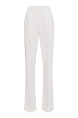 Elisabetta Franchi women's crepe trousers with satin details
