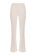 Elisabetta Franchi pantaloni donna in crepe con piping a contrasto