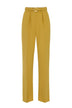 Elisabetta Franchi women's lightweight crepe trousers with belt