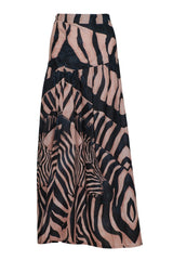 Connor &amp; Blake Zebra Print Skirt