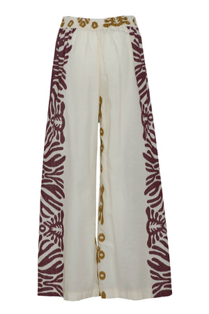 Dixie Women's Ethnic Print Trousers