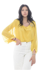 X'S Milano Women's blouse with bow