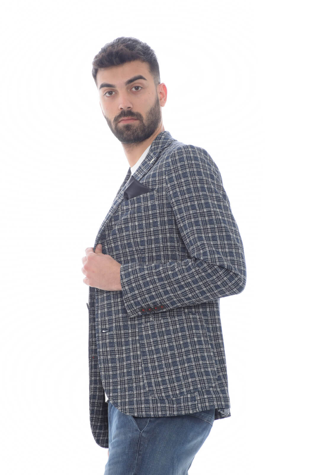 Manuel Ritz men's linen blend jacket